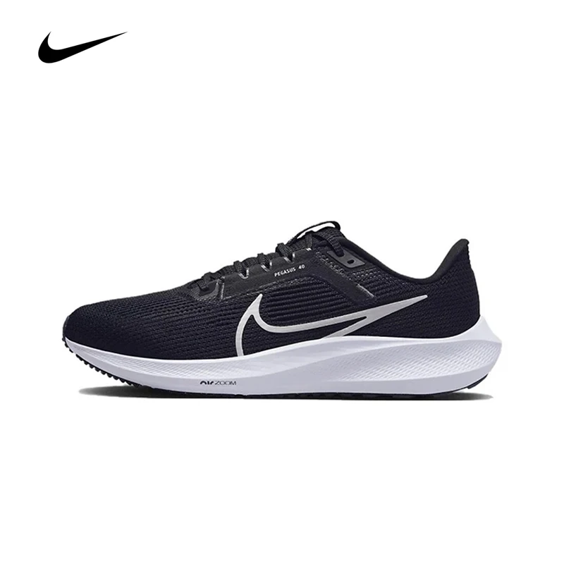 Original New Arrival Nike Air Zoom Pegasus 40 Men\'s Running Shoes Anti Slip Wear Resistant Ventilate Sneakers DV7480-001