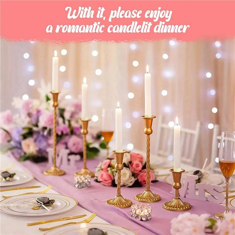 ABVG-Rubber Candle Grippers Non-Slip Candle Holder Adapter Drip Protectors Vertical-Fixing Silicone Rings 90 Pcs