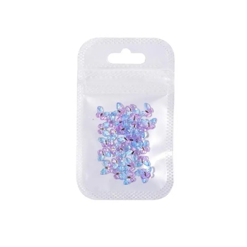 Aurora Butterfly Ornament Resin Durable And Scratch Resistant Full Luster Sturdy And Durable Widely Used Butterfly Ornaments