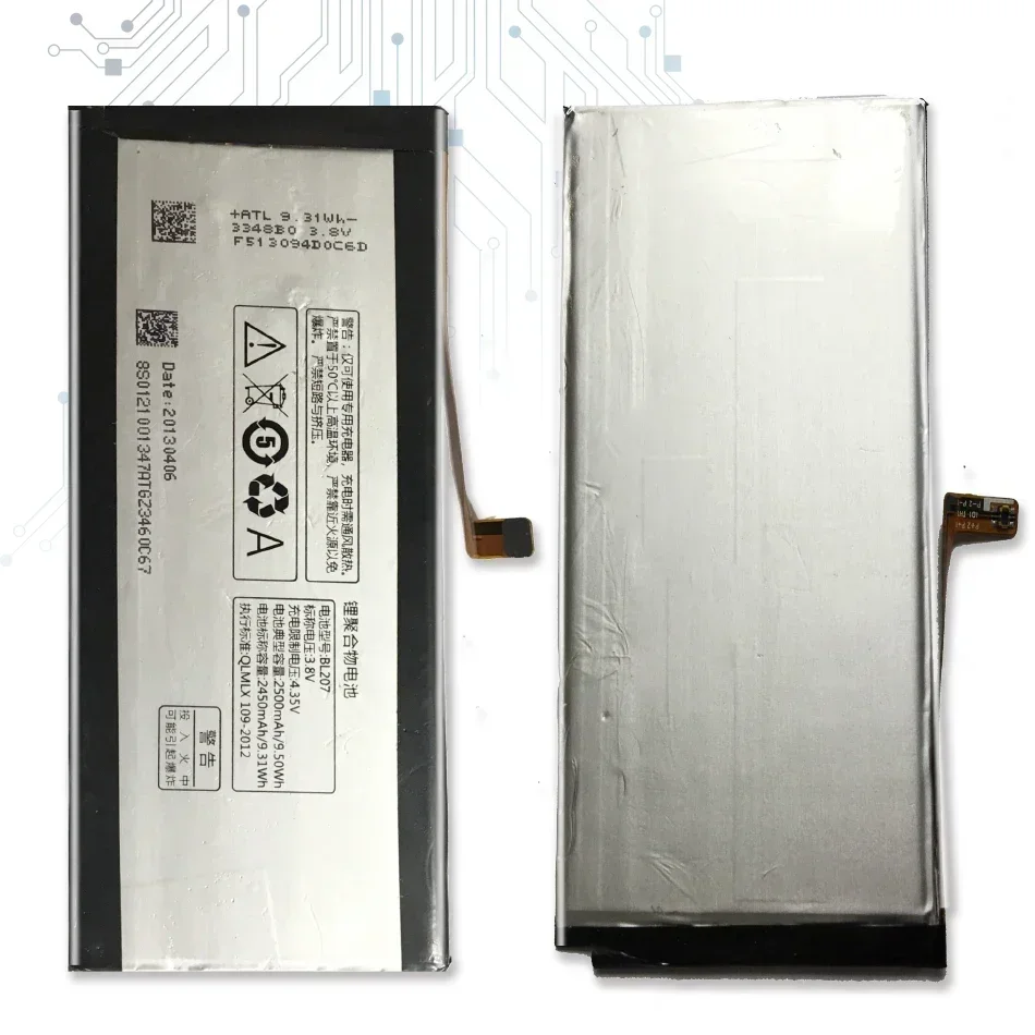 

Аккумулятор BL207/BL 207 2500 мАч для Lenovo K900/K-900/K100
