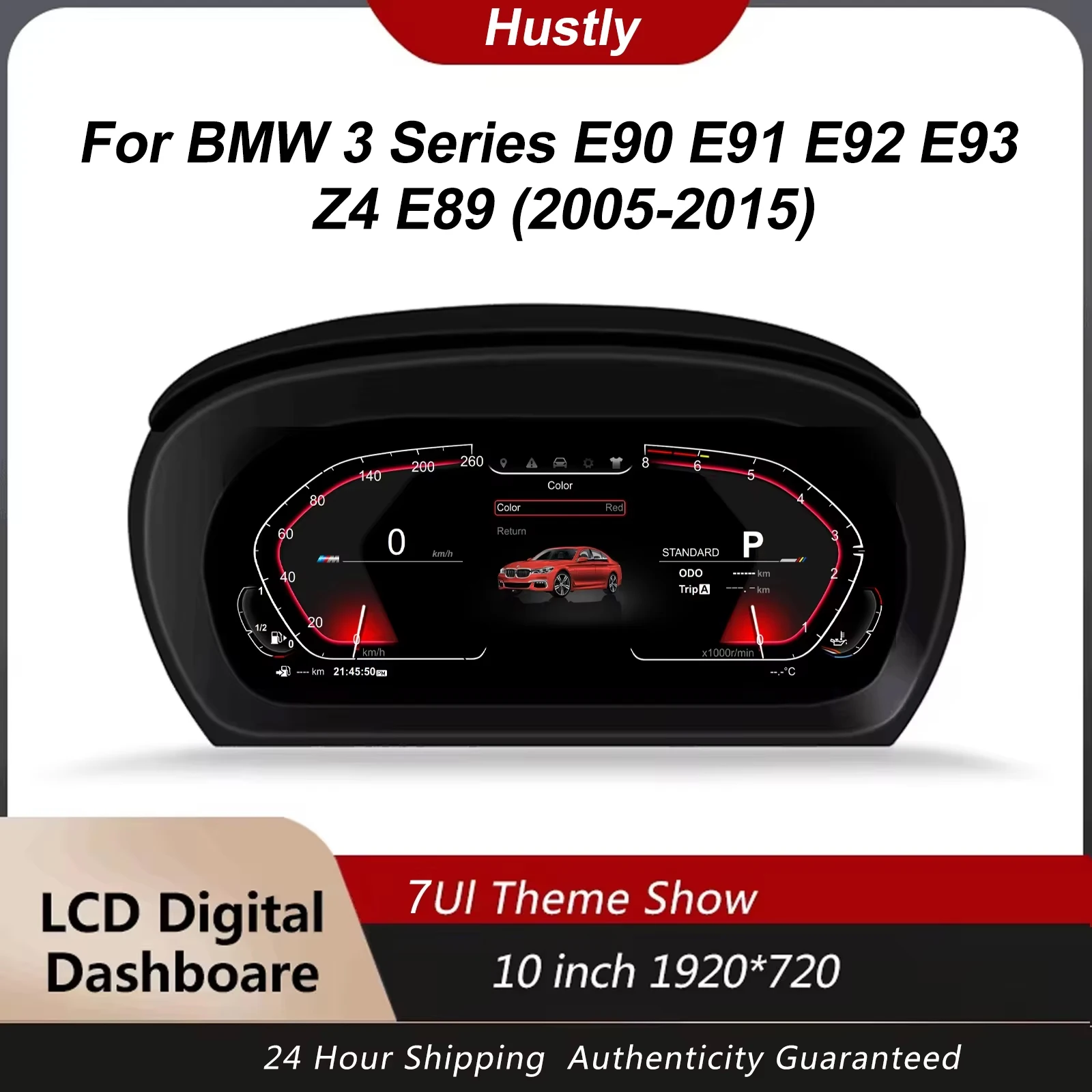 

Цифровой набор инструментов для BMW 3 серии E90 E91 E92 E93/Z4 E89 2005-2012, виртуальный набор приборов, спидометр