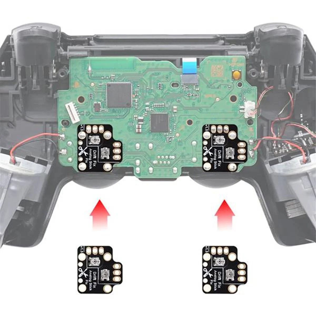 เกมแพดจอยสติ๊กสำหรับซ่อมรถ, จอยสติ๊กแบบแอนะล็อกสำหรับ PS5 PS4 Xbox One/Series s/x