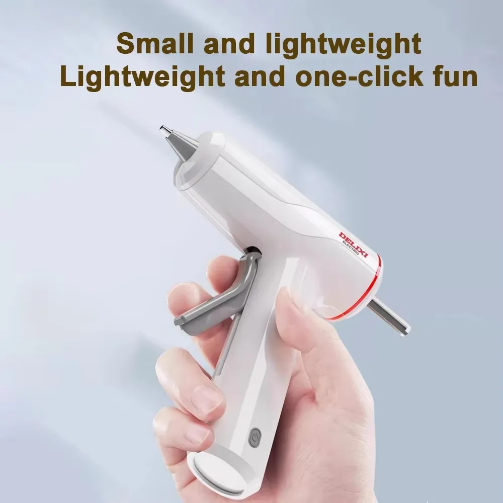 Portable Wireless Hot Melt Glue Gun Electric Glue Gun Home DIY Handmade Plug-in Craft Repair Tool For Kids Art Project 10W 30W