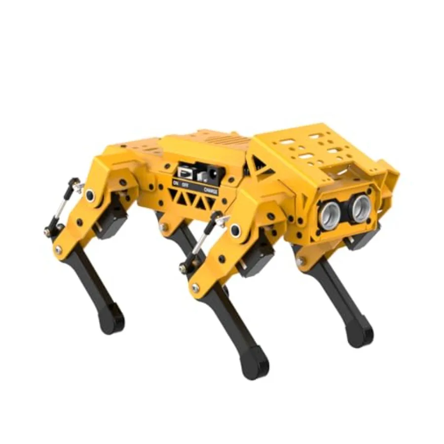 

Educational robotics kit for students and adults: aluminum alloy chassis, black color, AI vision, voice control, ultrasonic sen