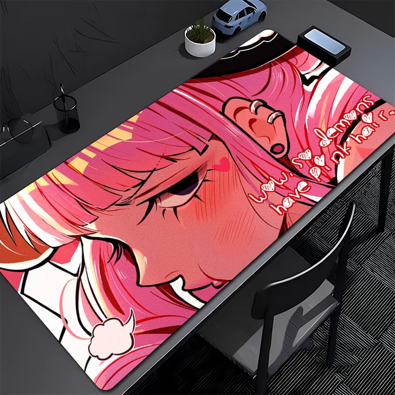 Gaming Mouse Pad One Piece Perona Accessories Office Gamer Keyboard Desk Mat Non-Slip Laptop ground mat Large PC Anime Mousepad view 2