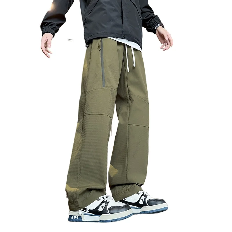 

Men's Trendy Paratrooper Pants New 4-Season Outdoor Cargo Trousers Multi-Purpose Utility Pants for Hiking Camping Daily Wear