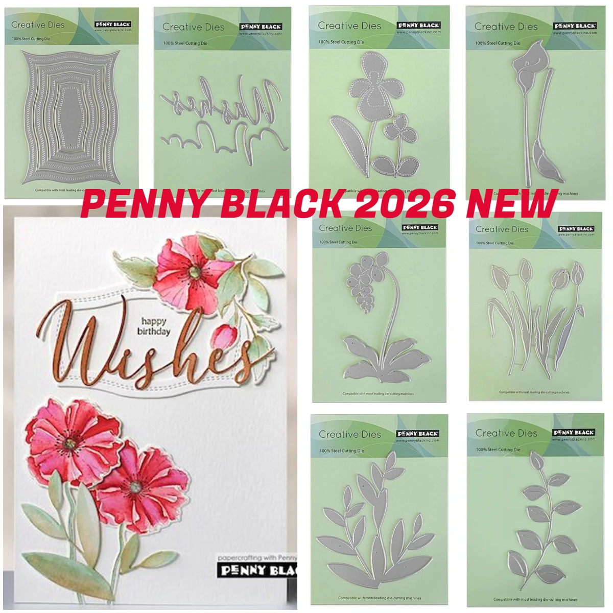 

New Best Buds Forever Wishes Edger Metal Cutting Dies for DIY Scrapbooking Crafts Dies Cut Stencils Maker Photo Album Template