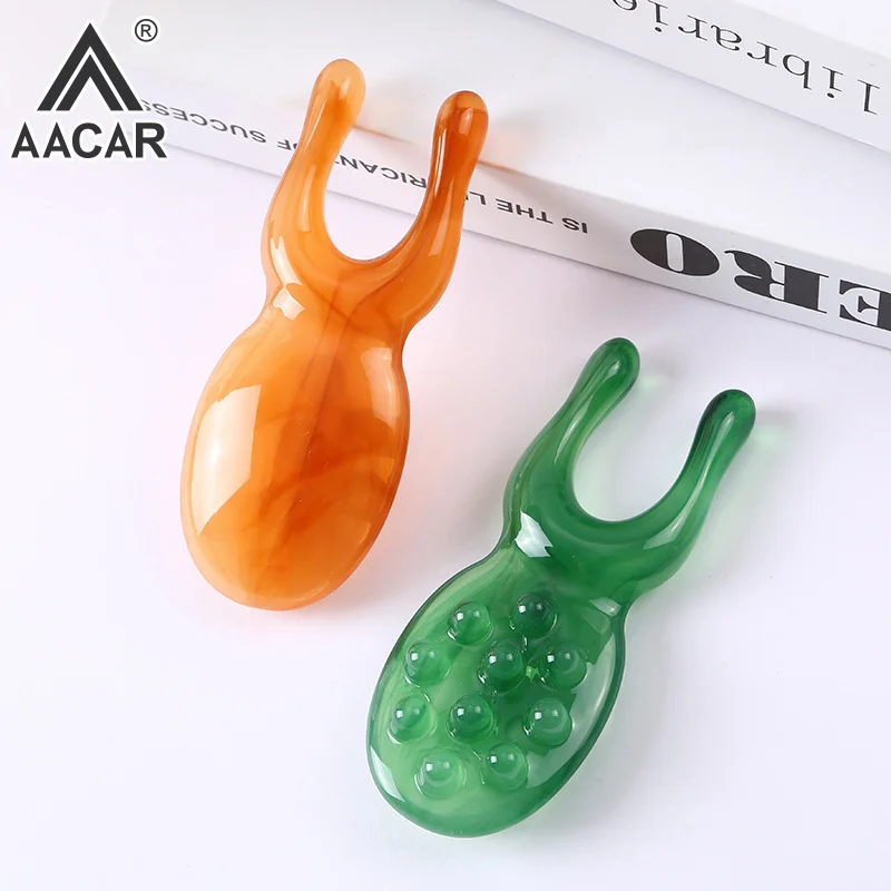 

Смола Лифтинг лица Гуаша Скребковый инструмент для ухода за лицом Массажная пластина Уменьшает отечность Подтяжка носа Портативный массажер для носа Красота