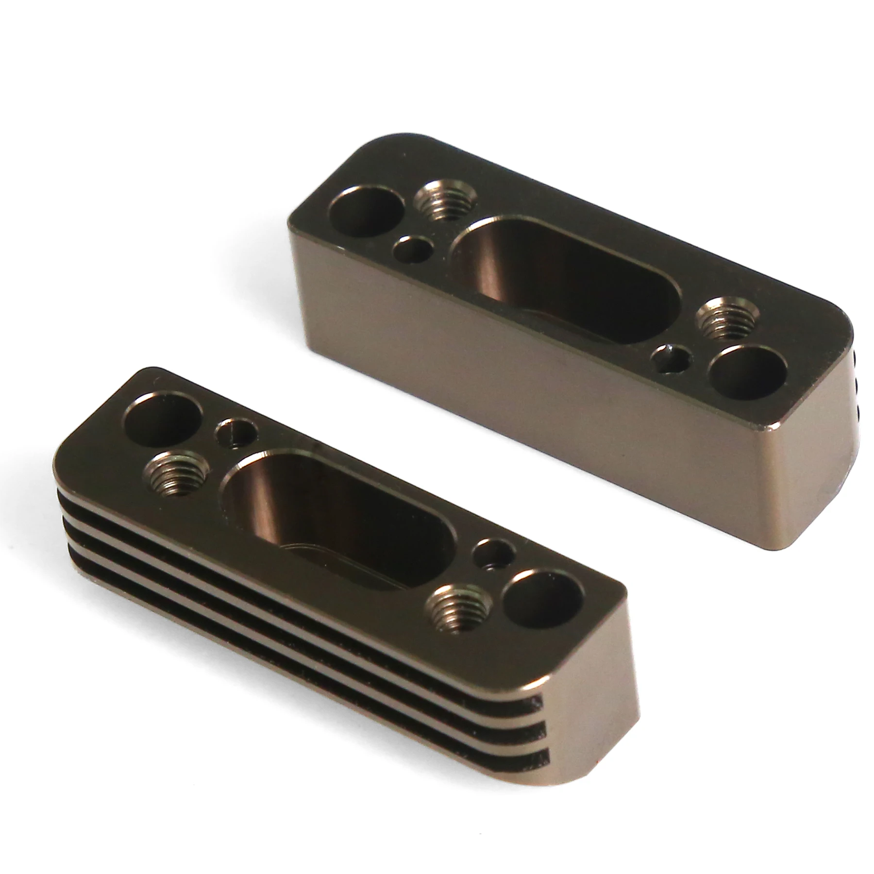 1 paio di Base per supporto motore in metallo IF430 per Kyosho MP9 1/8 accessori per parti di aggiornamento auto RC