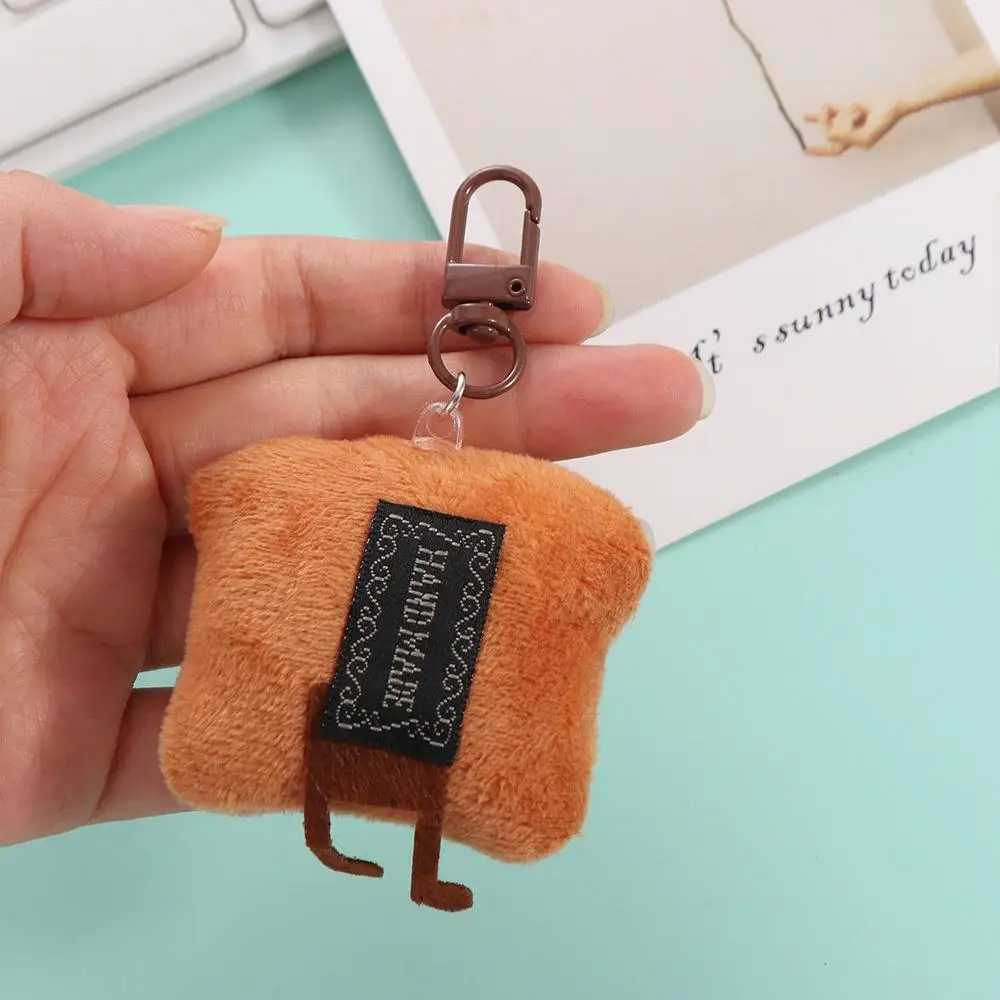 

Key Chain Toast Bread Bread Keychain Keychain Charm Cute Key Chain Creative Kawaii Bread Keyring New Year Gifts