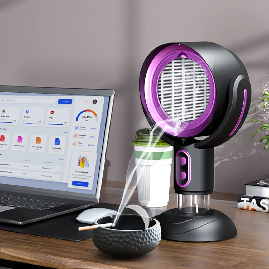 Extractor de aire de escritorio portátil, máquina para fumar olla caliente doméstica, mesa ajustable, recargable por USB, ventilador para barbacoa y cocina para el hogar