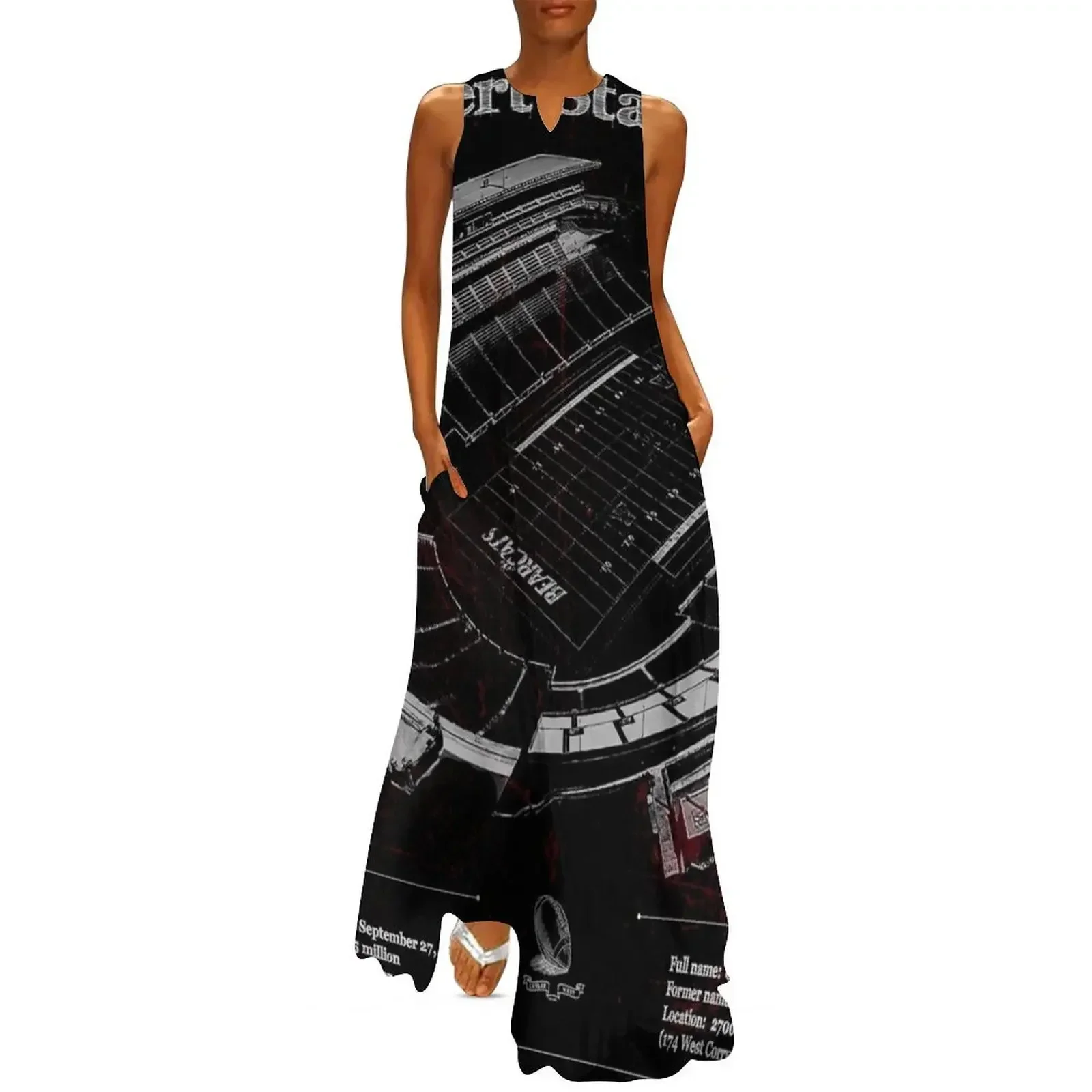 

Nippert Stadium Long Dress dresses korean style dress women elegant luxury women clothes dress summer 2025 women