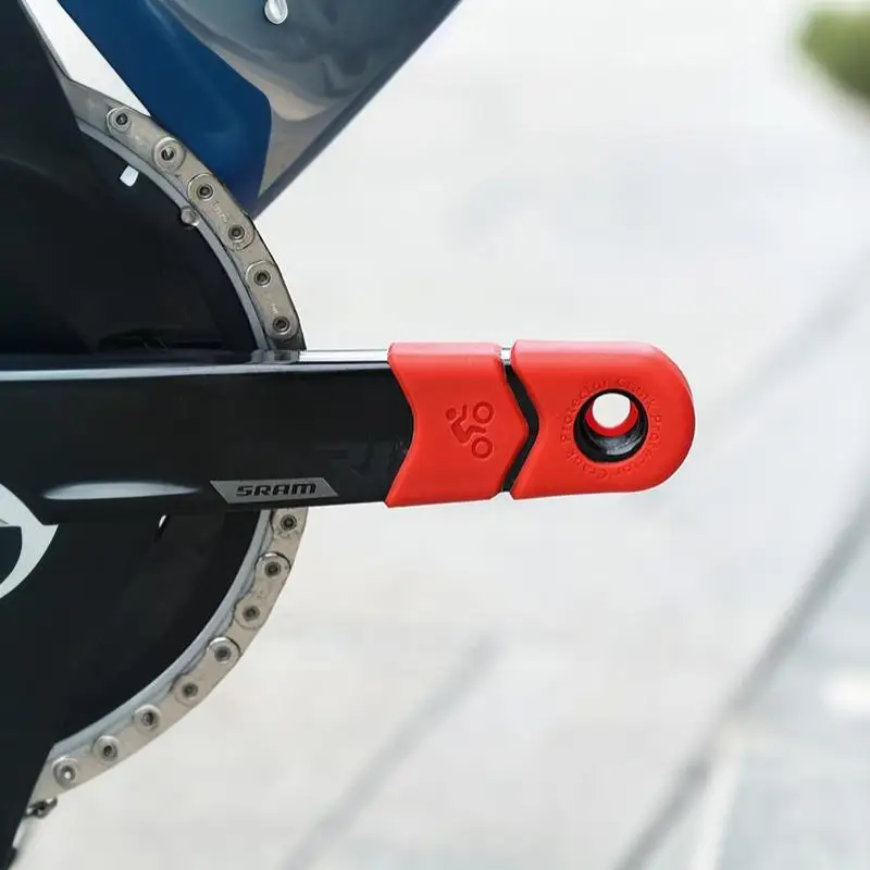 Kurbelarm-Schutzkappe 2/4 Stück Weiche Elastische Silikon-Kurbelabdeckung für Mountainbike-Reparatur-Ersatzteile – Detail 4