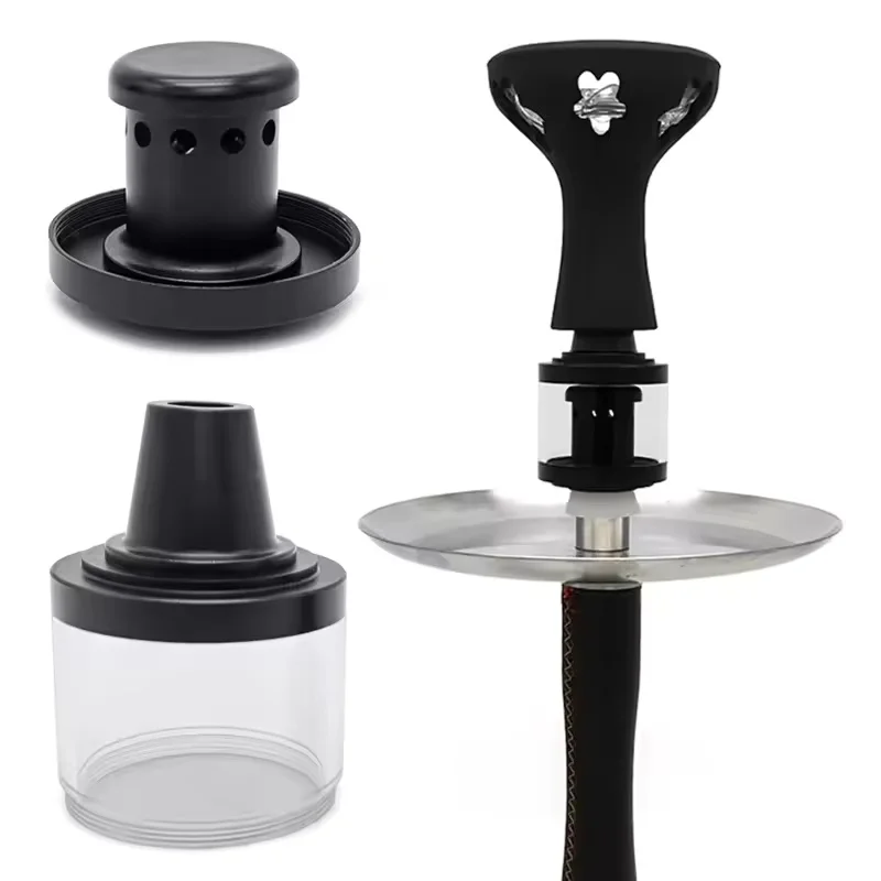 

Hookah Oil Catcher Aluminum Alloy Shisha Molasses Collector Universal Oil Filter Airflow Smoother Arabian Smoking Accessories