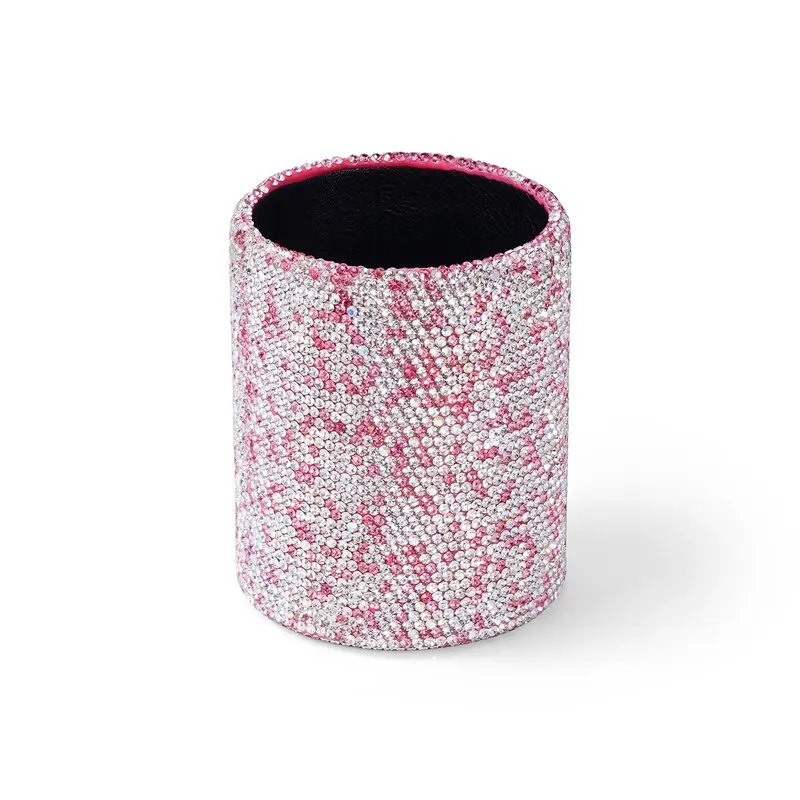 

A Popular Diamond-encrusted Circular Desktop Creative And Cute Decorative Item, A Light Luxury And High-end Storage Box
