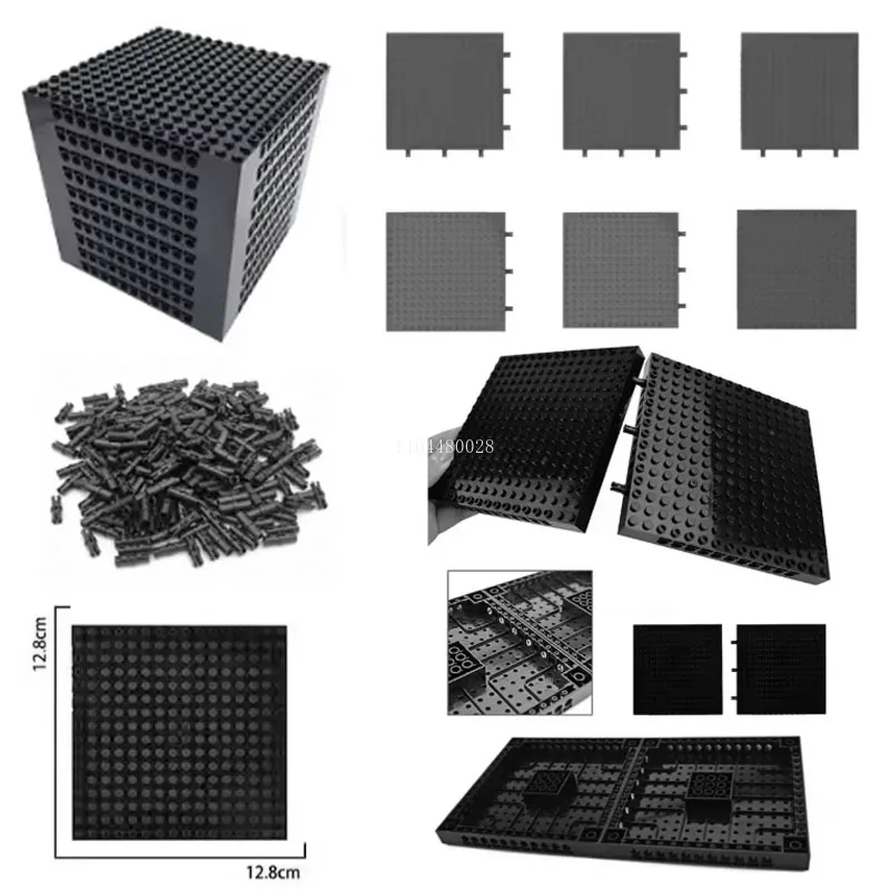 

Stock Wholesale 16X16 Pixel Art Building Blocks Bottom Plate 65803 Bricks Baseplate Part Compatible 31212 21333 98138 Pixel Toys