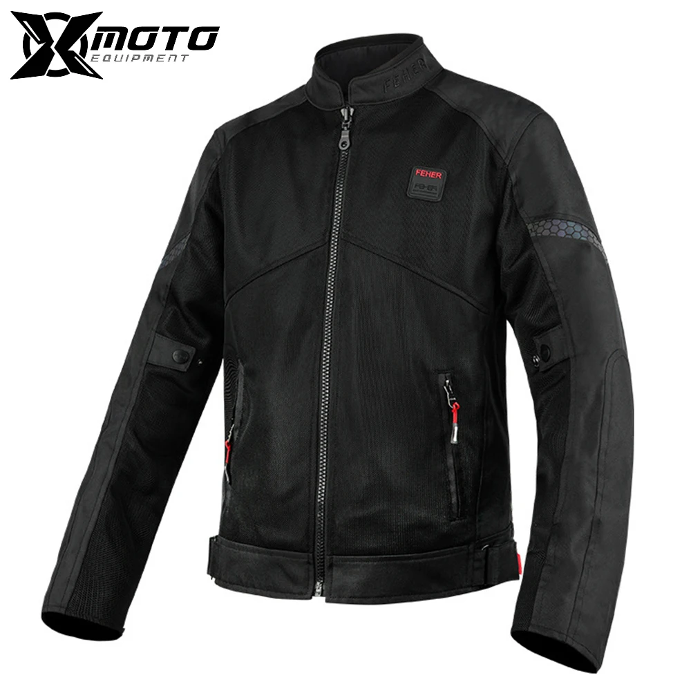 

Riding Outdoor Motorcycle Motocross Jacket Motorbike Riding Clothes Summer Biker Mesh Breathable Motorbike Jacket