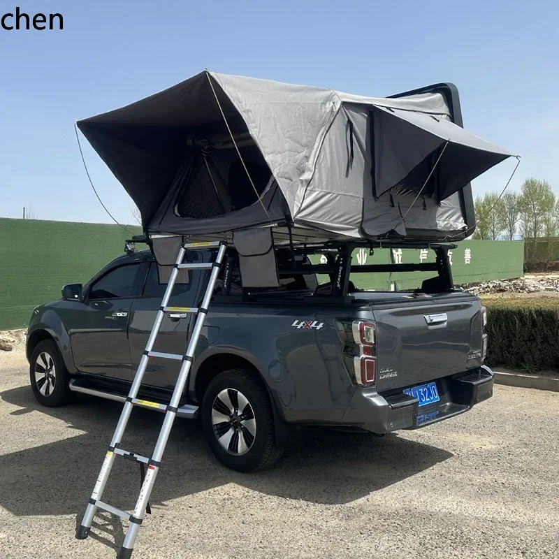 pickup truck roof tent rear bucket automatic car folding tent