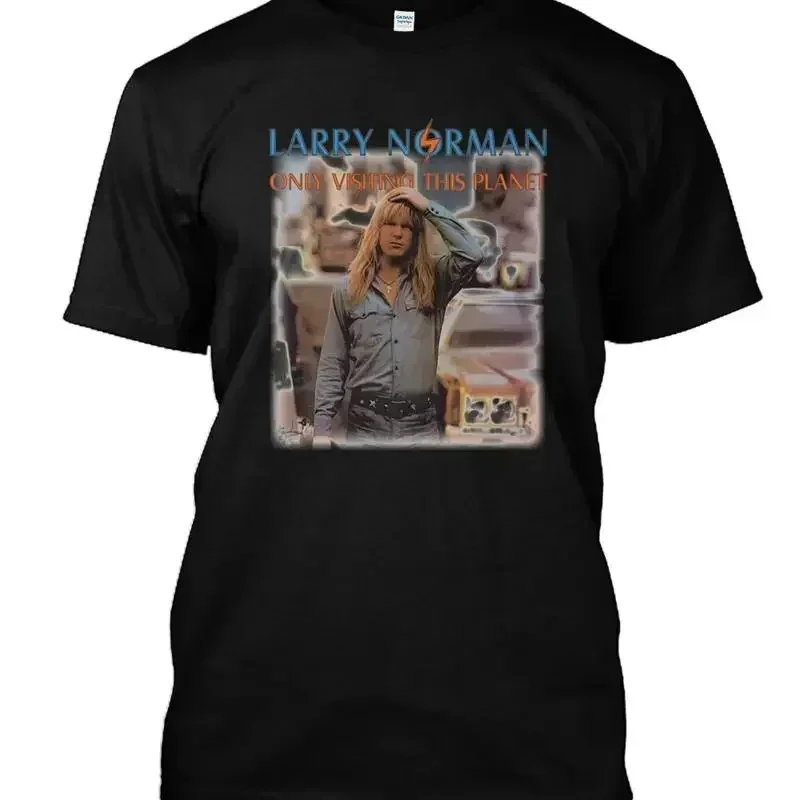 Larry Norman Classic Mens T Shirt Black Size S 5Xl