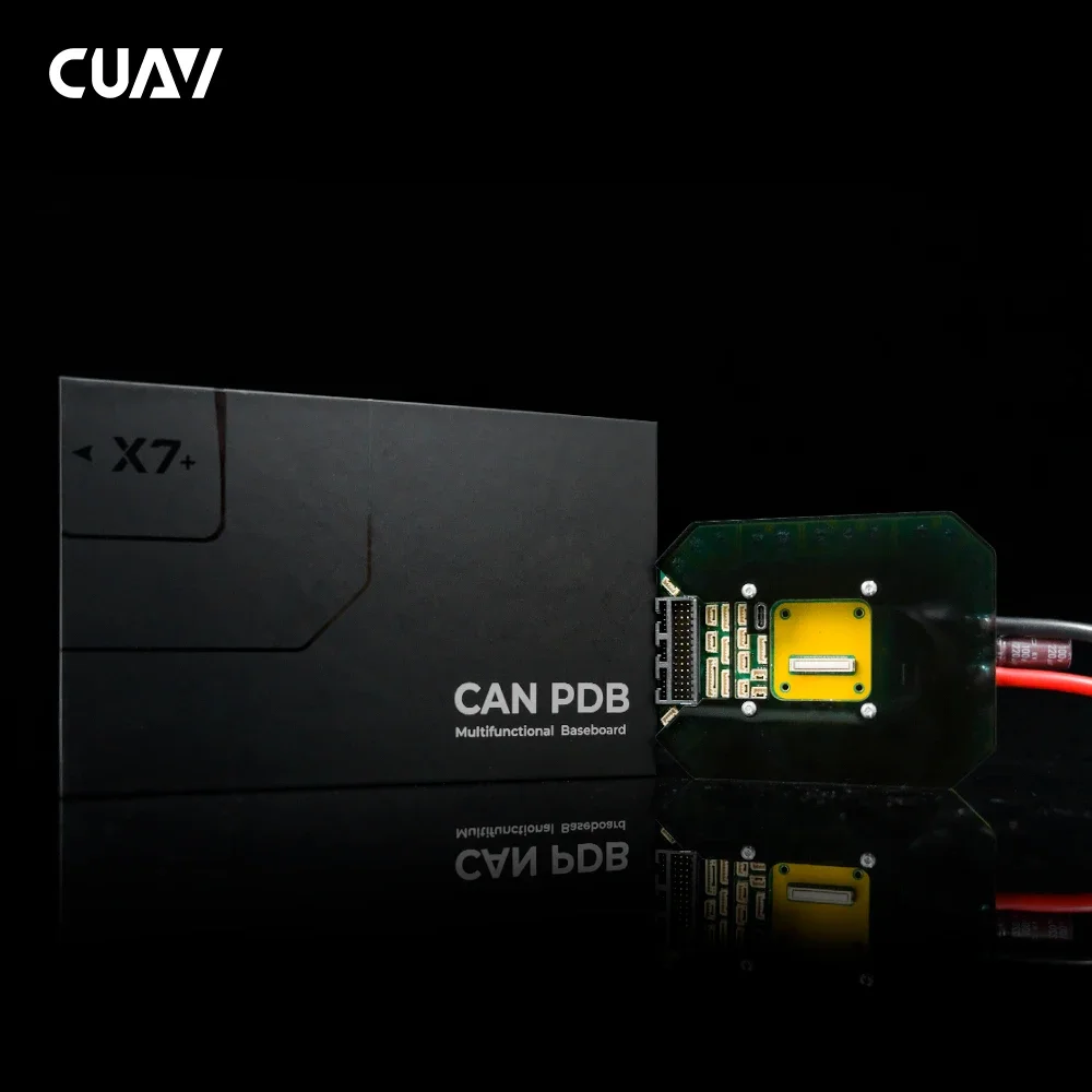 AeroPartsCUAV CAN PDB V2.5 Multifunctional Baseboard + X7 Core Flight Controller for Drone