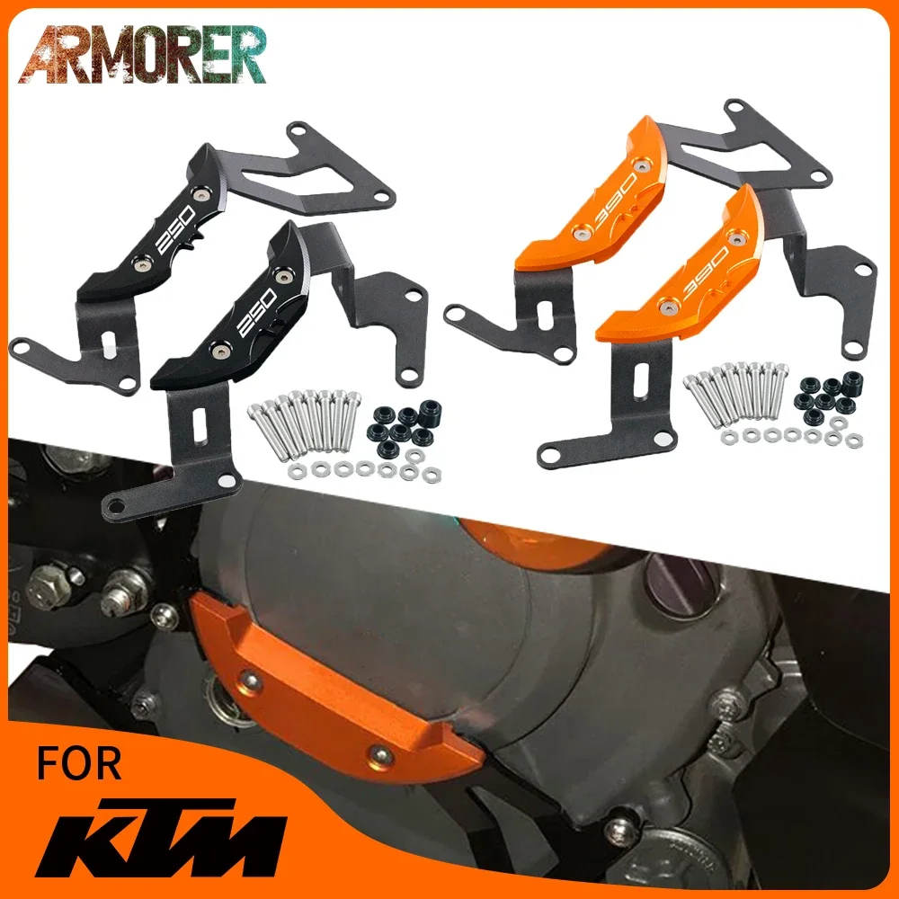 

Motorcycle Engine Protector Engine Guard Case Slider Cover Protector For KTM DUKE 250 390 RC 390 RC250 2016 2017 2018 2019