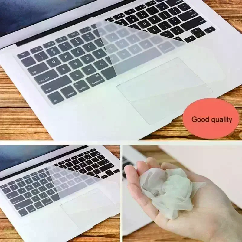 Laptop Keyboard Cover Ultra Thin High Transparency Dustproof Waterproof For Home Office Daily Use Universal