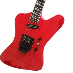 Electric Guitar with Bidirectional Tremolo Bridge, Classic Made, Red Profitted, Can Be Customized in Any Color