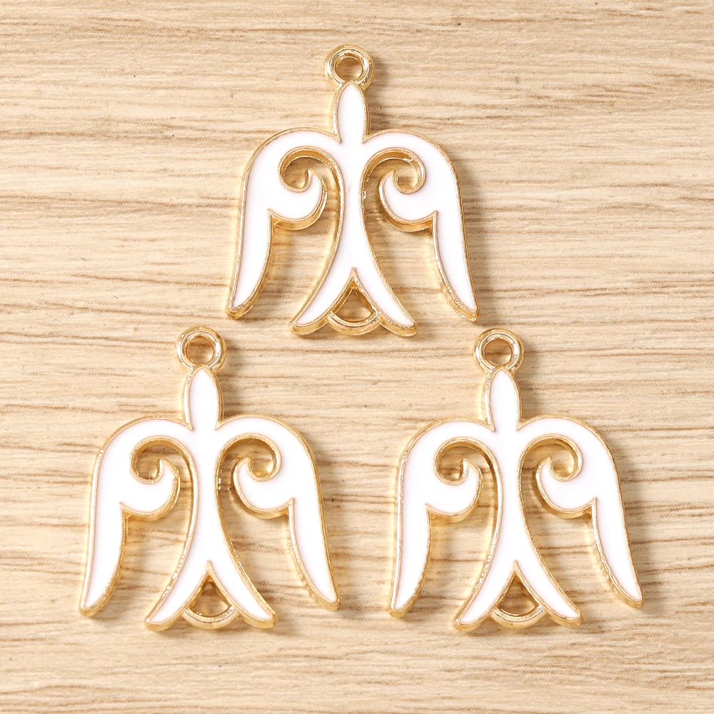 Tusember 20 Stück 20*23mm Kawaii Emaille Niedliche Schwalben-Vogel-Totem-Anhänger Schmuckherstellung Armband Halskette DIY Ohrringe Bastelzubehör – Detail 6