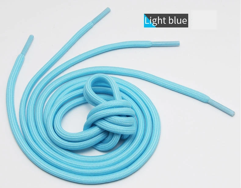 Runde, leuchtende, fluoreszierende Schnürsenkel, die im Dunkeln leuchten, Nacht-Farbschnürsenkel, Sportschnürsenkel für Canvas-Schuhe, Schnürsenkel für Erwachsene und Kinder, Neu – Detail 12