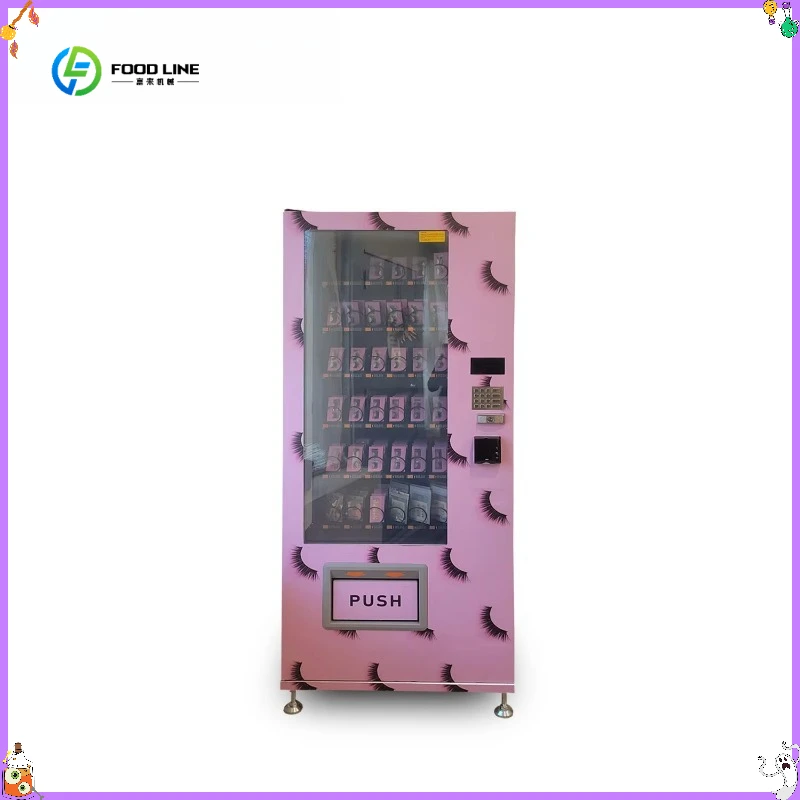 

Customized High Capacity Refrigerated Vending Machine 500 Items Snack Drink Cooling Machine with Double Glass Door