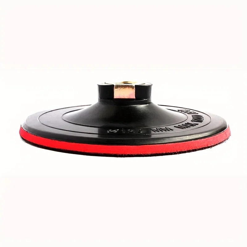 1PC 5 In Foam Plastic Backing Pad,M14&5/8-11 Thread Sanding Disc Backer for Angle Grinder, Buffing Pads&Polishing Wheel Adhesive