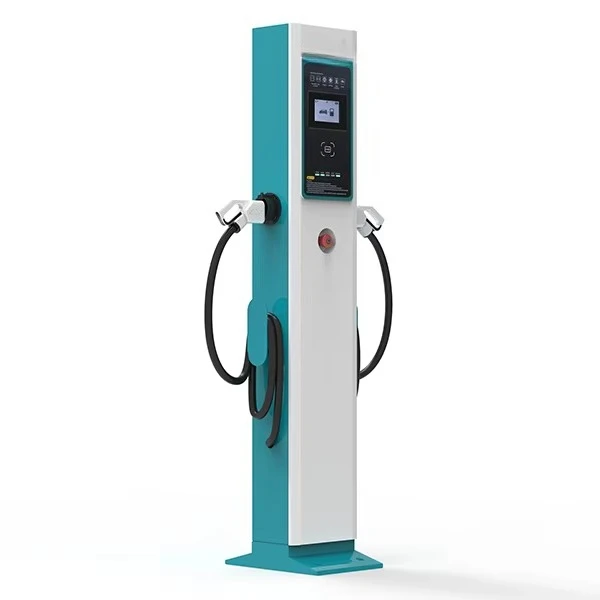 Hot Selling Auto Vehicle Fast Charge Station 30Kw Single DC Fast Street Lamp Ev Charging Pile