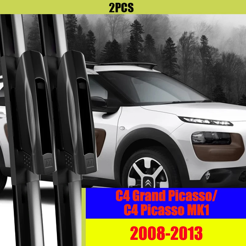 

Wiper Front Wiper Blades For Citroen C4 Grand Picasso C4 Picasso I 2008 - 2013 Windshield Windscreen 30"+30" Accessories