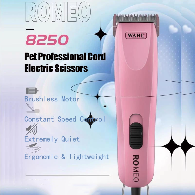 Imagem -03 - Clipper Cabelo Elétrico Profissional Pet Shop Beleza 8250