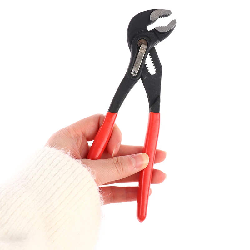 7/10inch Water Pump Pliers Quick-Release Plumbing Pliers Pipe Wrench Adjustable Water Pipe Clamp Pliers Household Hand Tools