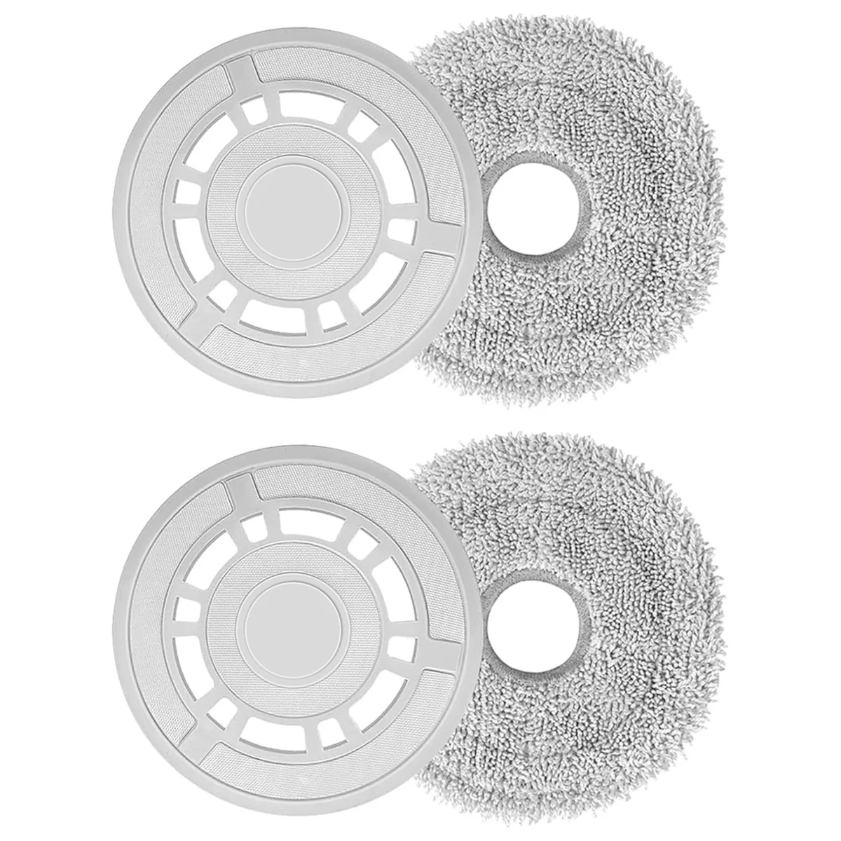 FZFZ Placas de paños de fregona para X20+, para piezas L10s Pro Gen 2/ L10 Ultra/ L10S Pro/L10S Ultra/ L10 Prime/ X20 Pro