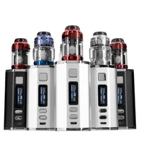 200W Vape Box Mod Kit Zeus X RTA Tank Atomizer 3.5ml/4.5ml 25mm Dual Coil Rebuildable Vaporizer 4500mah Battery Vape Box Mod Kit