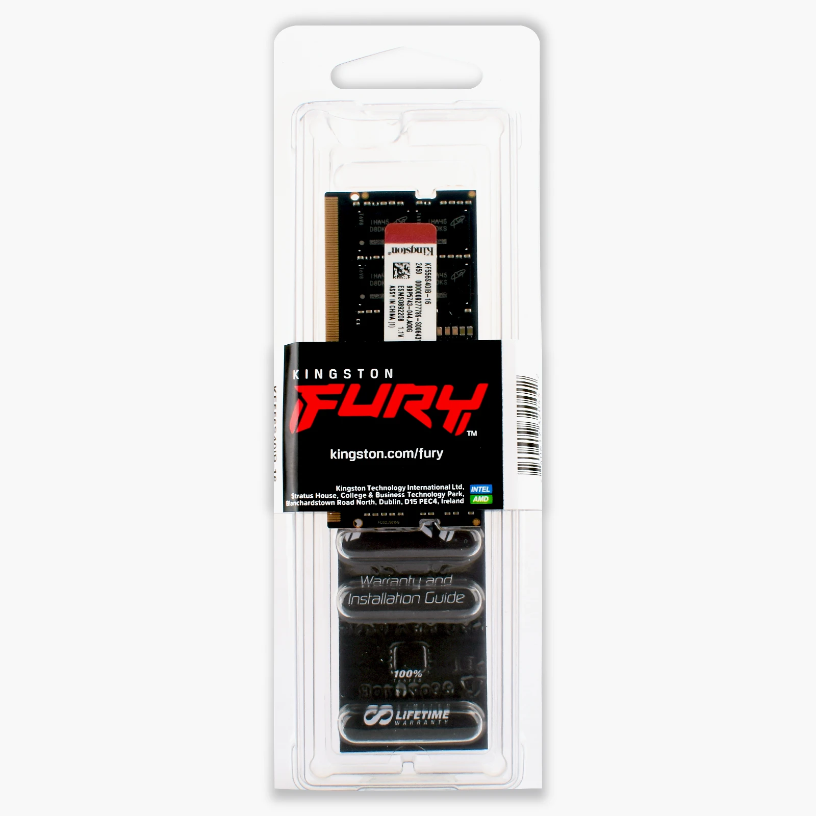 キングストン DDR5 メモリ 16GB 4800MHz ノートPC用