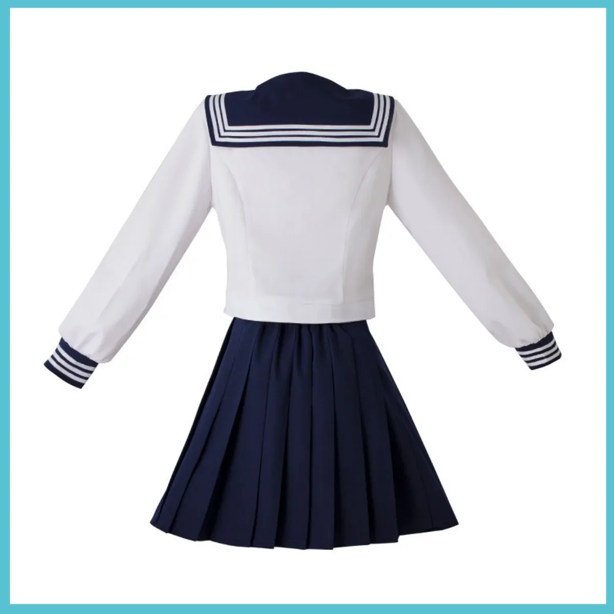 Uniforme de marinero de Anime Akebi Komichi para mujer, traje de Cosplay, falda japonesa JK, camisa Sexy, conjunto de Campus Kawaii