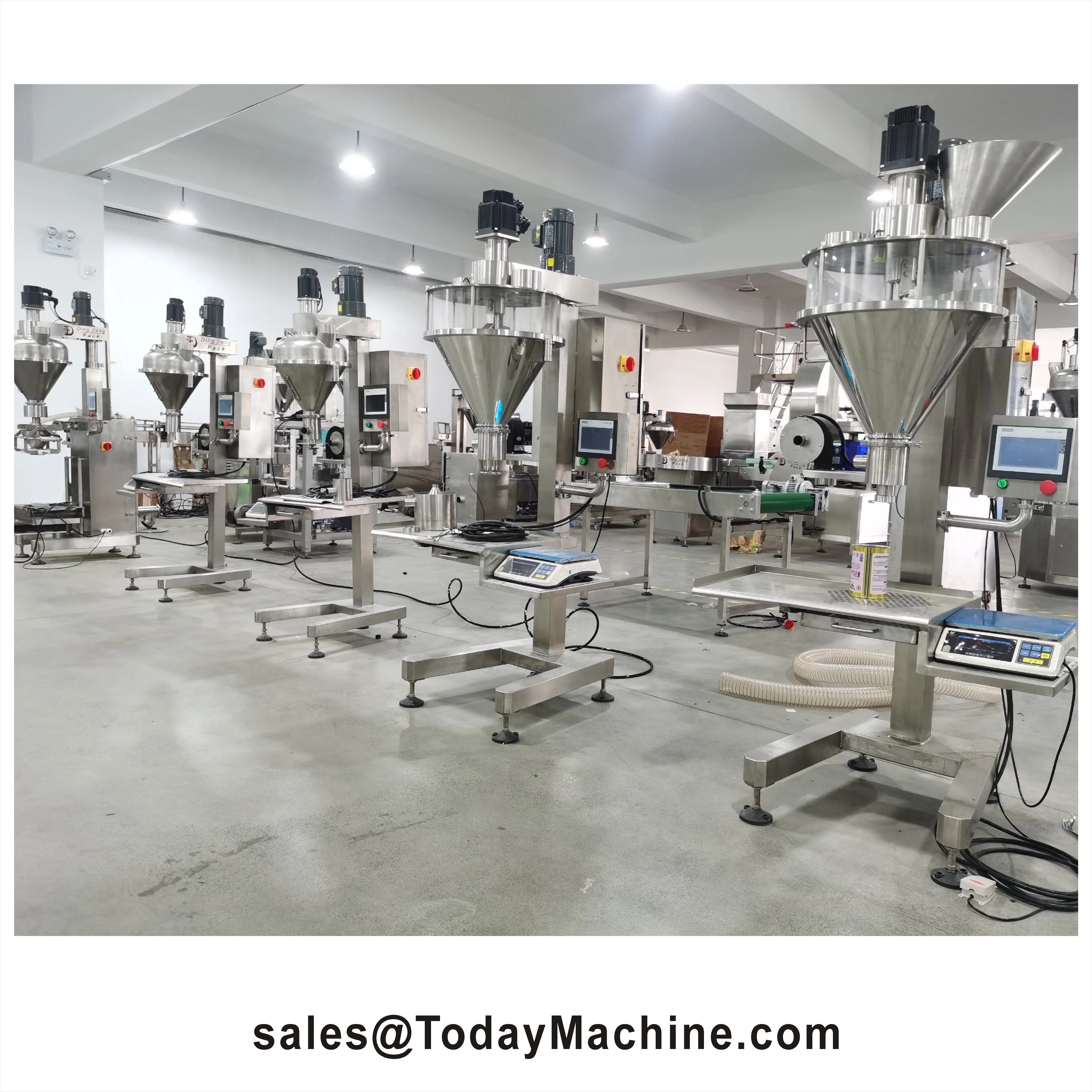 Automatic Seasoning Powder Filling Capping Labeling Production Line Flavoring Powder Bottle Filling Line for Spice Ground Pepper