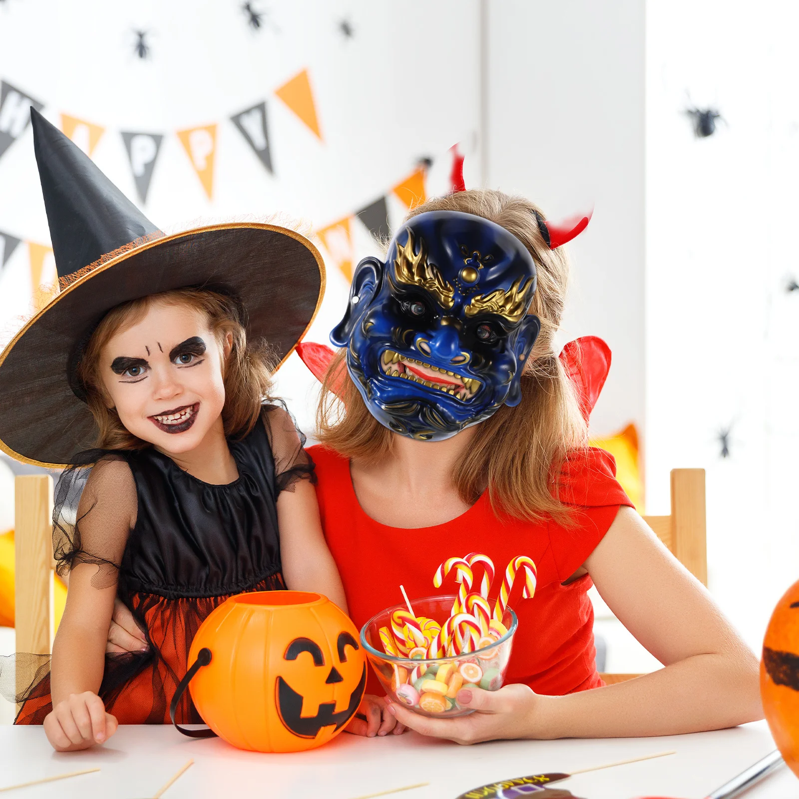 

Реалистичная смоляная маска Бога богатства ручной работы, легкая, удобная для Хэллоуина, косплея, вечеринки, сценического выступления