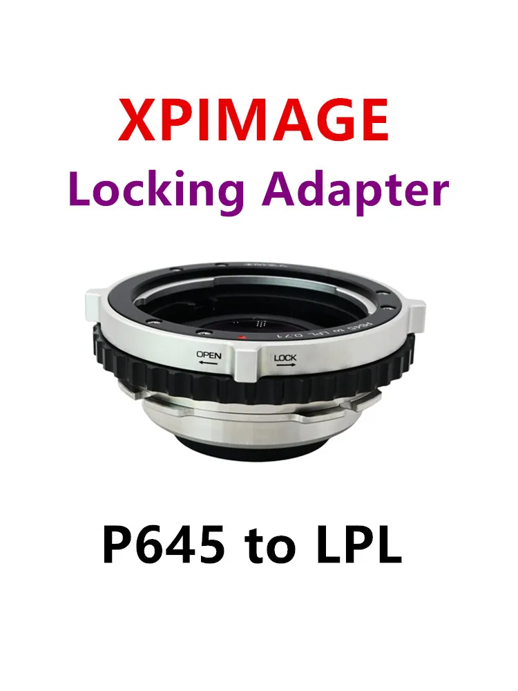 

XPimage Adapter for Pantax645 Lens to LPL Mount Fullframe Cine Camera Pantax645-LPL RED LPL/SONY VENICE/ARRI mini LF ALEXA S35