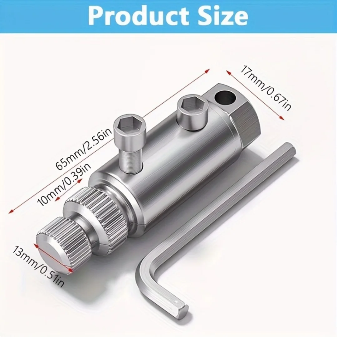 Faucet Angle Valves Broken Wire Extractor Set Damage Screw Extractor Remover Universal Angle Valve Wire Stripped Screw Extractor