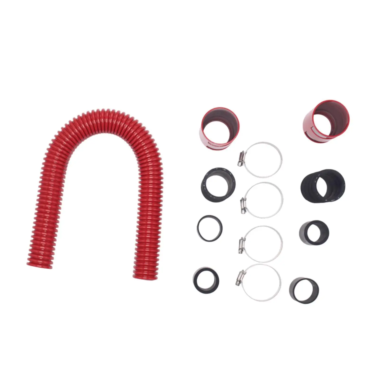 Radiator Hose Kit Easy to Install Auto Accessories Replacement for Ford