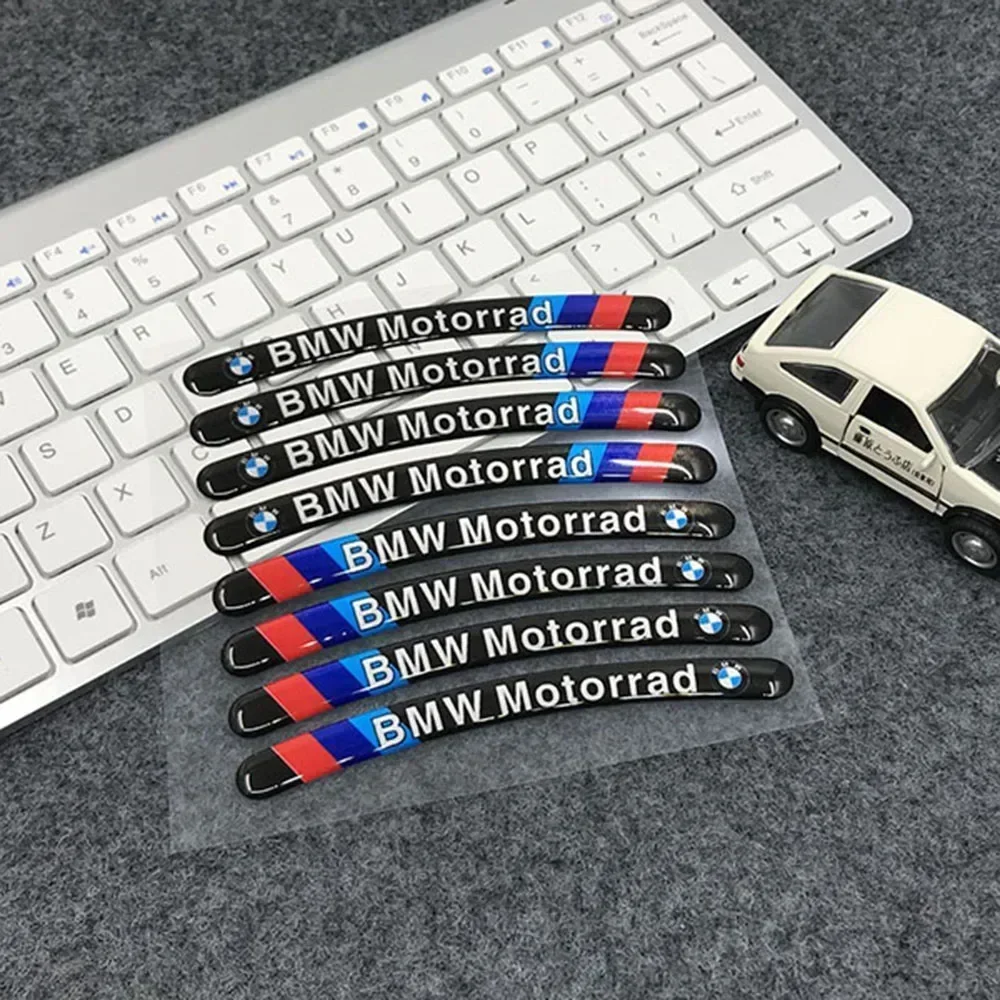 New Motorcycle Stickers Universal Wheel Stickers Bmw Wheel Modification Stickers Car Reflective Stickers Decor