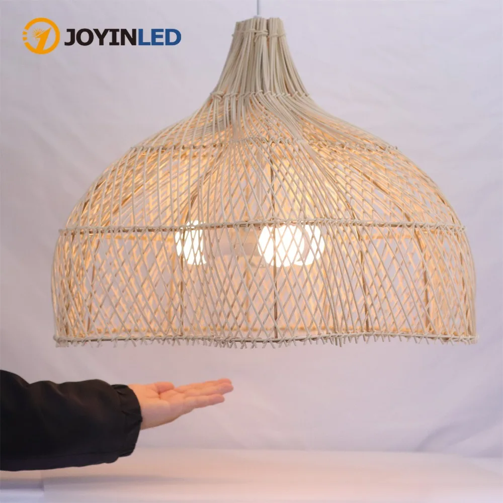 

Подвесной светильник JOYINLED в японском стиле Ваби-саби, ретро, из ротанга, креативный, для гостиной, ресторана, отеля, 60 см