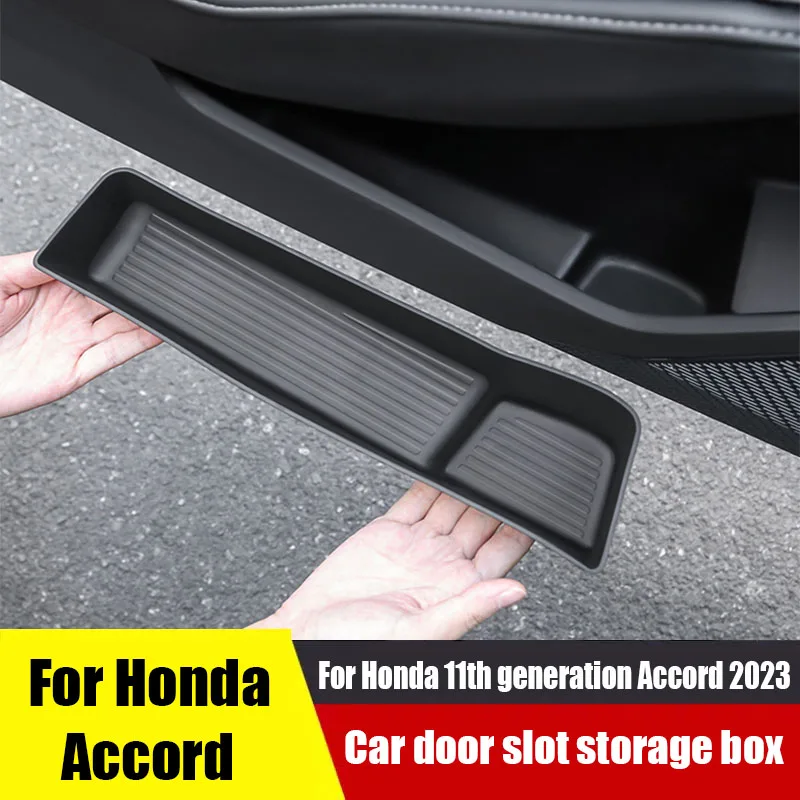 For Honda Accord 11th 2023 2024 Silicone material door groove protective pad door storage box TPE material