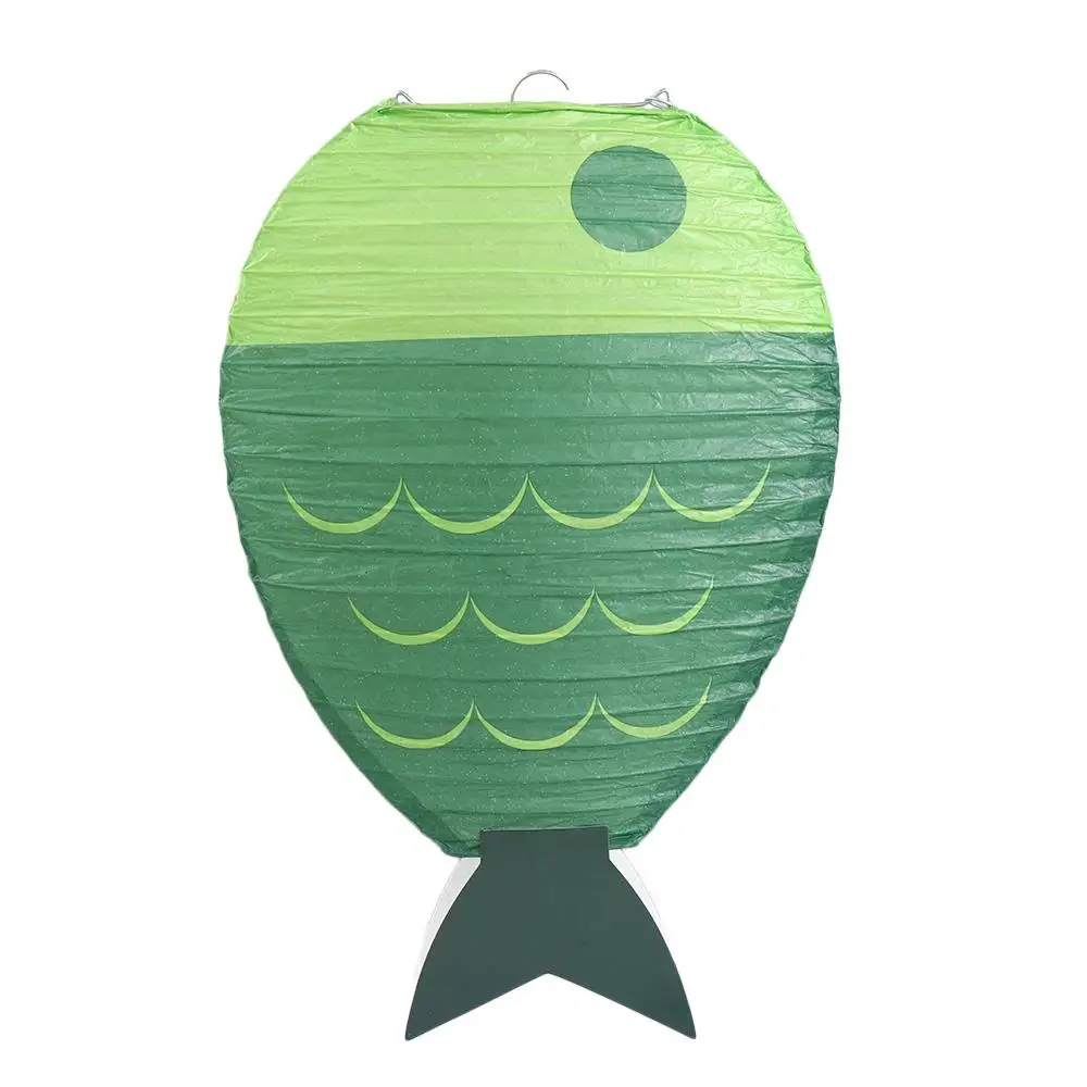 

Wedding Wishing Chinese Fish Shaped Candle Light Paper Lanterns Decoration Party Supplies