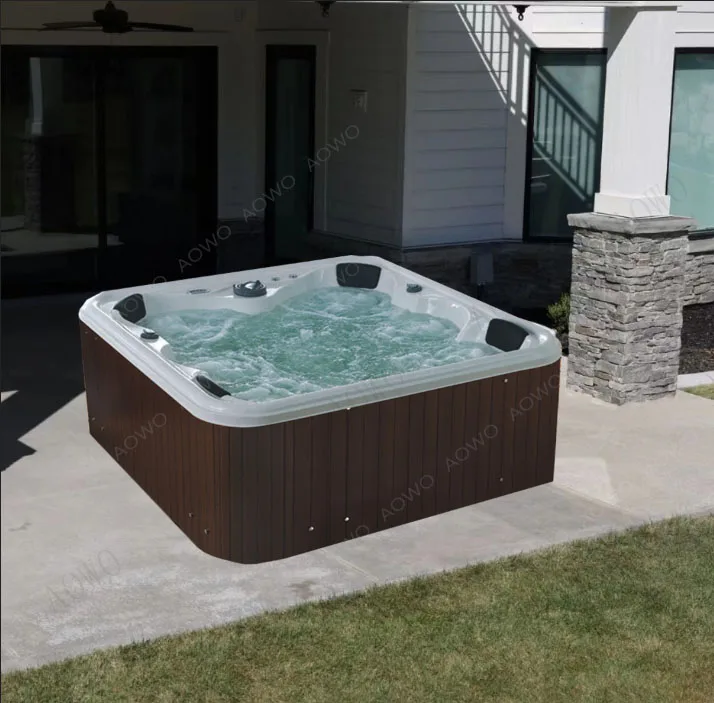 Jakuzi Pool Spa Outdoor Spa Outdoor Outdoor Bathtub For 6 Person