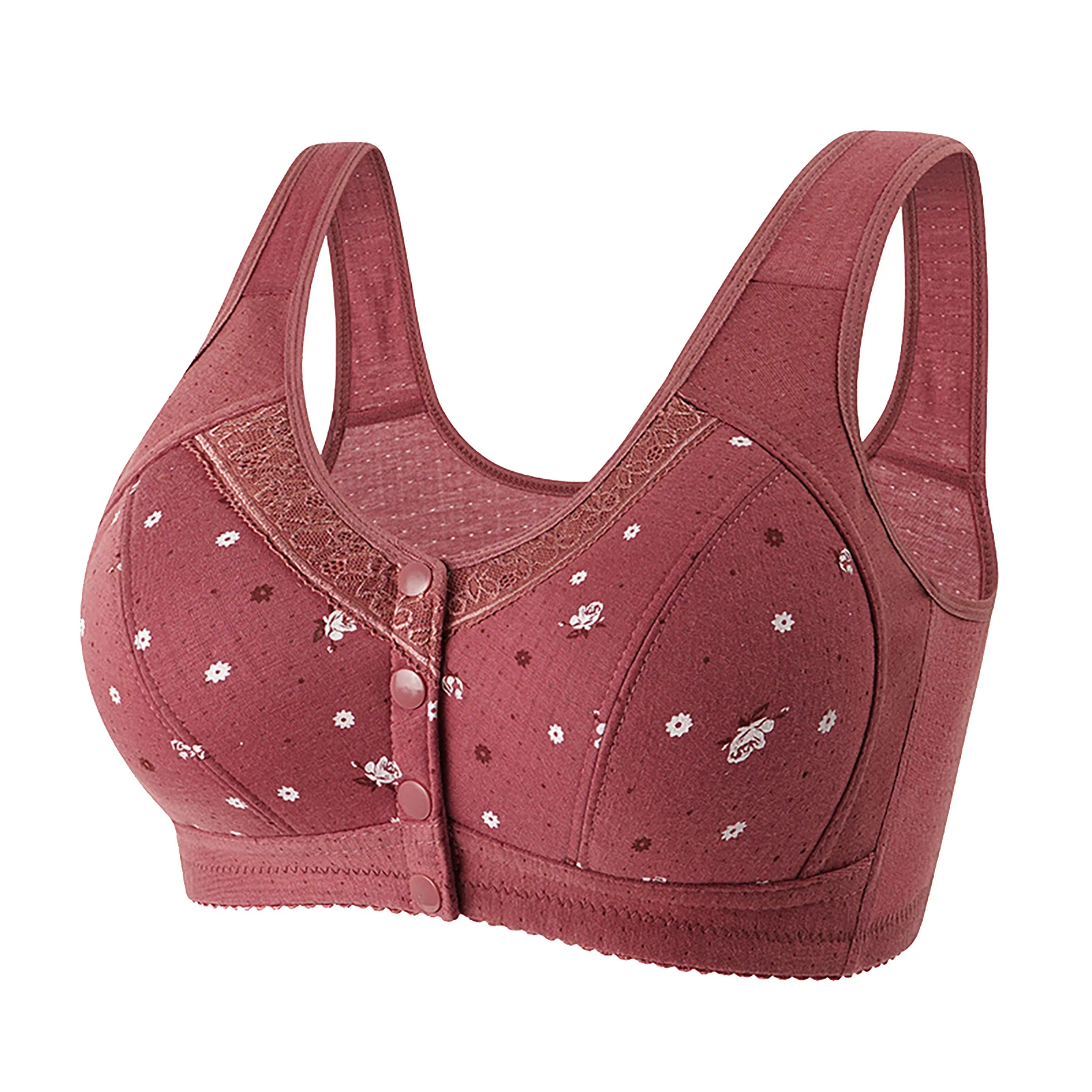 Women's Comfy Bra Skin-friendly Fabric Breathable Bra for Female Everyday Daily Wearing